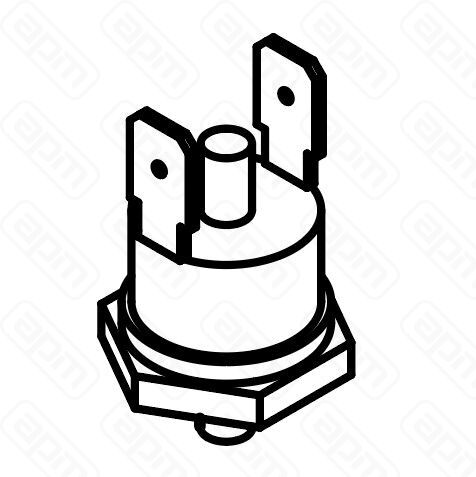 Термостат 135 ручной сброс SPIEC-UL Sanremo арт10113049