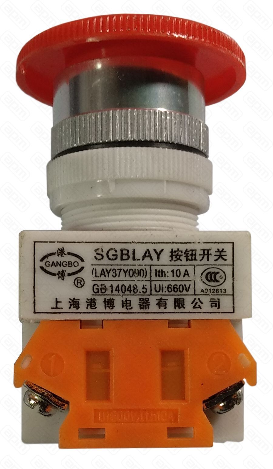 Экстренный выключатель красный к миксеру LAY37Y090