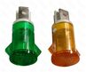 Лампа индикаторная LT14 Ф12 230V для EP-218 комплект желтая  зеленая