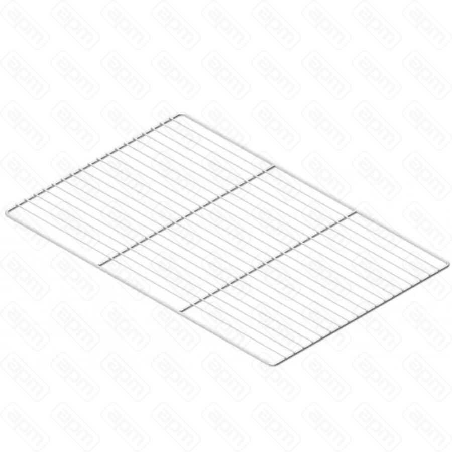 Полка решетка 650Х530 ленточная поперечина 3х10-2шт ПЭП RAL-9003 бел