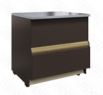 Прилавок Полюс KC70 N 09-7 Паттерн 0107 Ольха