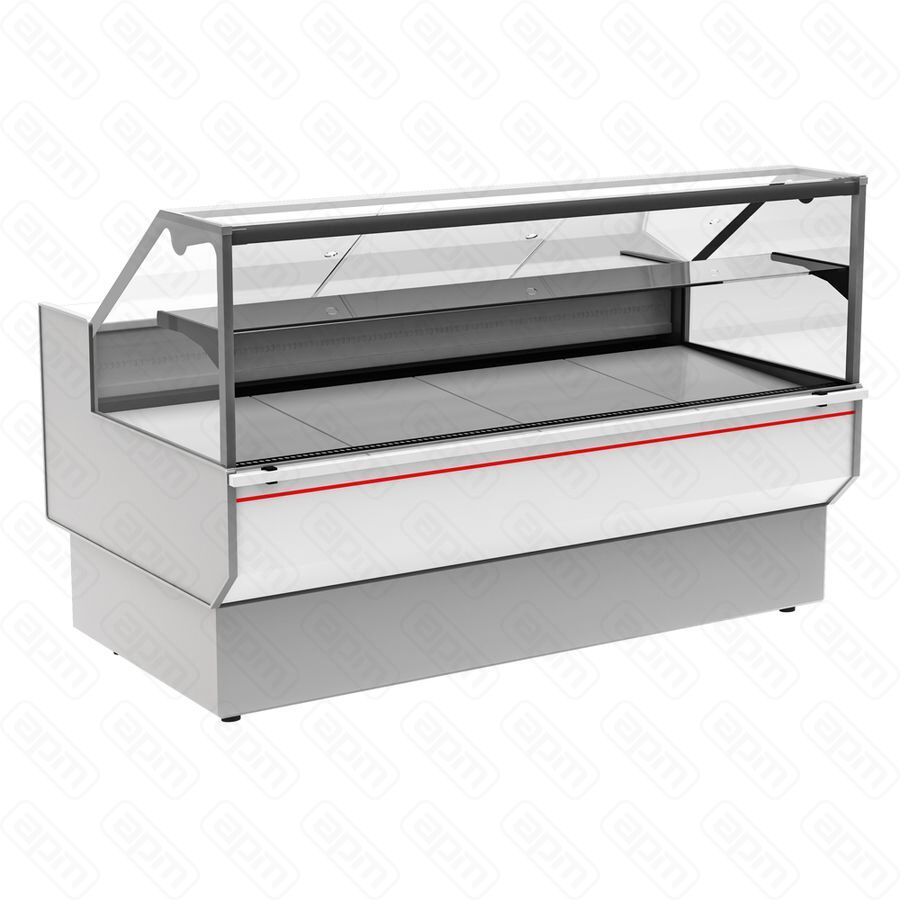 Витрина мультитемпературная Полюс GC95 SV 15-1 ВХСр-15 Carboma GC95 0011-9003 боковины серые д