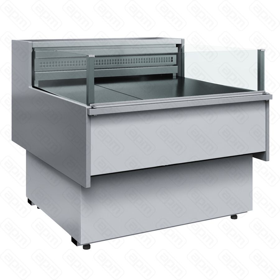 Витрина среднетемпературная Полюс GC110 SM 15-2 с боковинами открытая 0011-9006