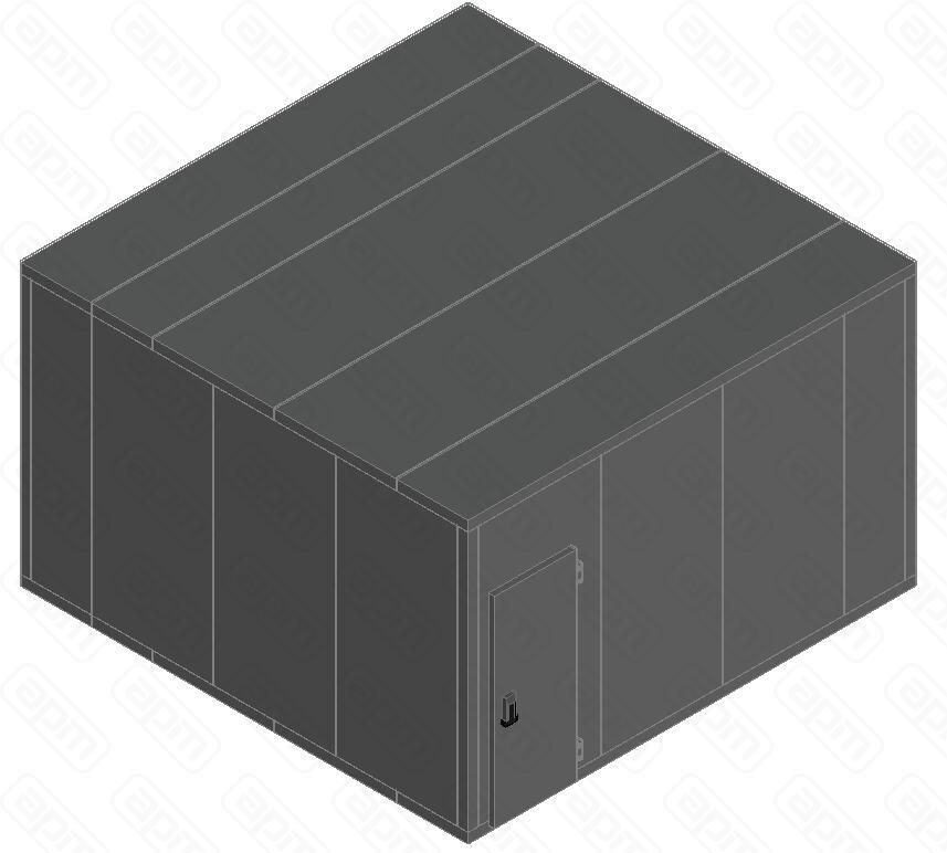 КАМЕРА 100ММ POLAIR КХН-4516 4400Х4400Х2760