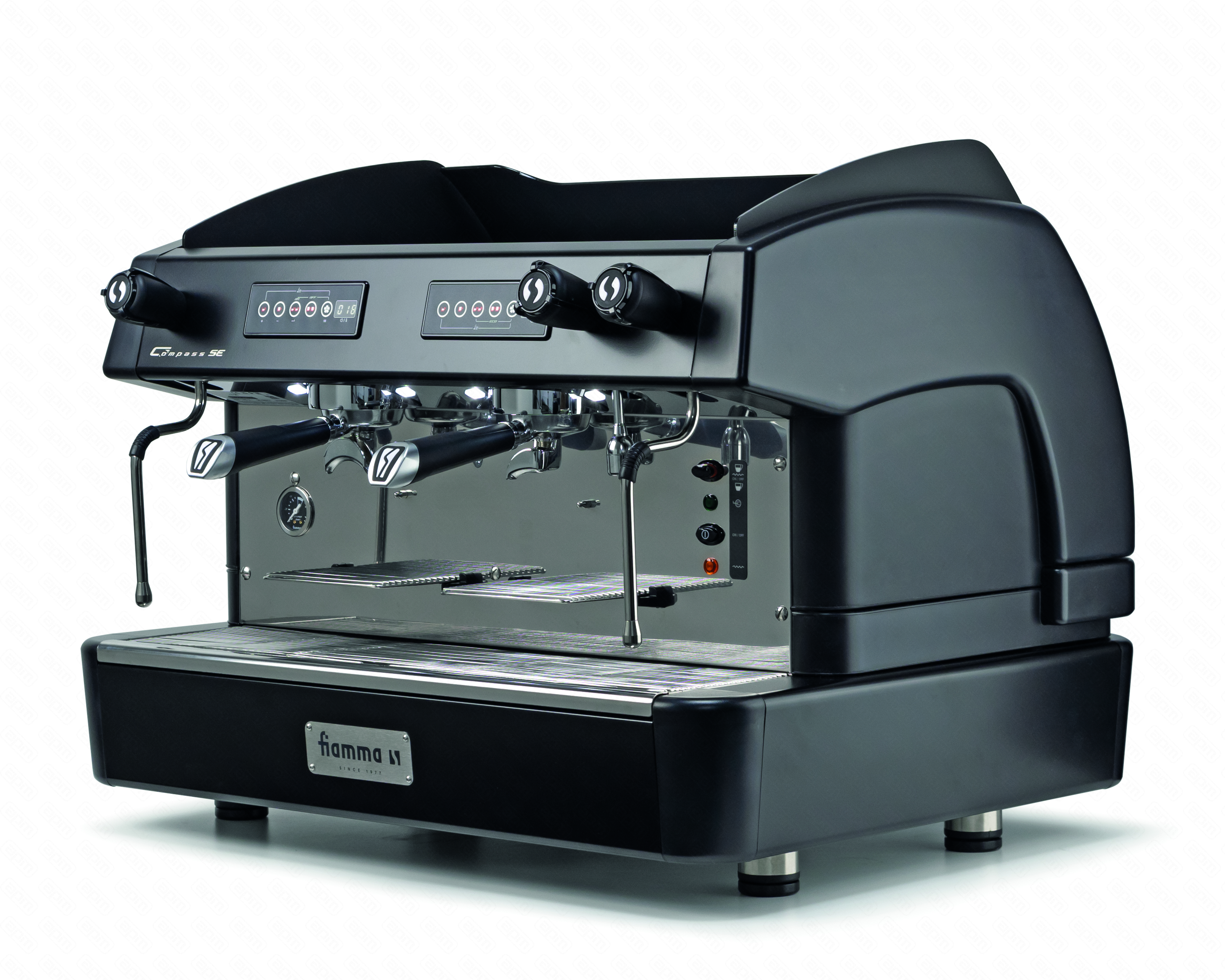 Кофемашина рожковая FIAMMA COMPASS 2 SE TC BLACK автомат 2 группы COFFEE MACHINE COMPASS 2 SE TC BLACK
