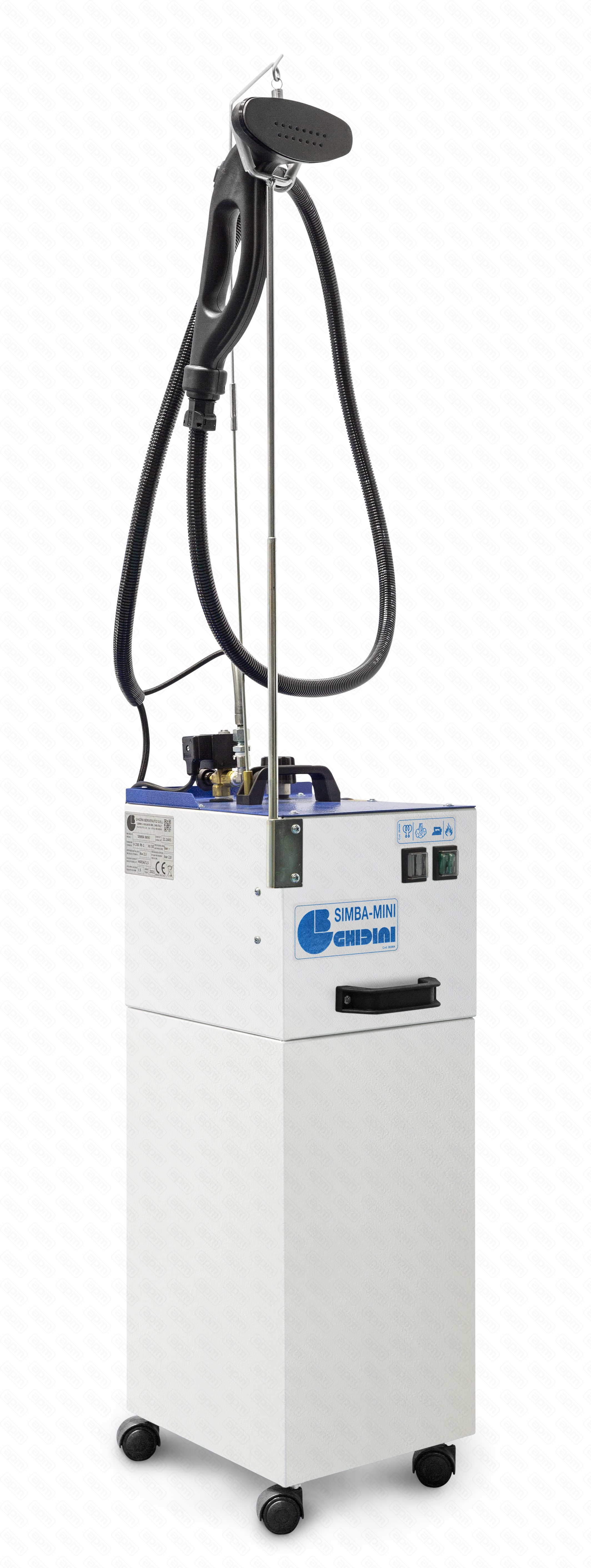 Парогенератор для вертикального отпаривания SIMBA MINI SIMBA MINI WITH TROLLEY