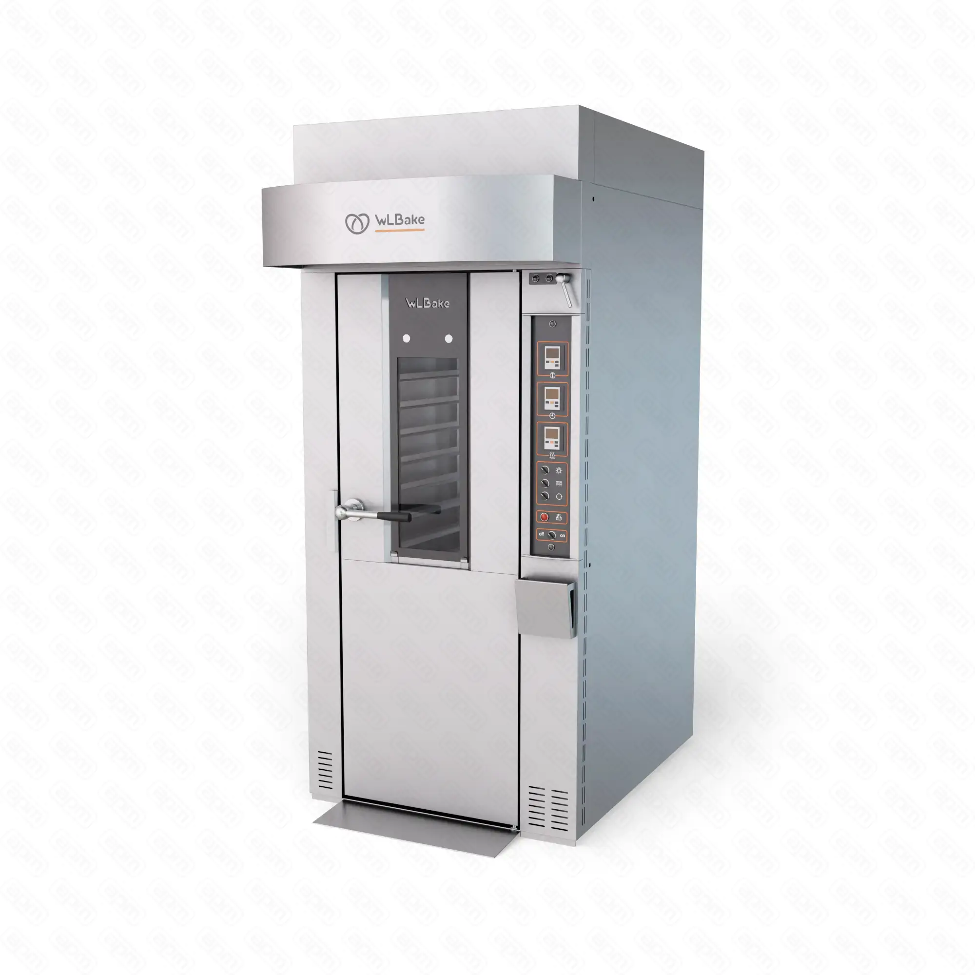 Печь ротационная электр тмWLBake серии ROTOR мод ROTOR Slim Smart 40x60 крюк