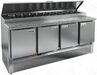 СТОЛ ДЛЯ ПИЦЦЫ HICOLD PZE1-1111GN 13 КАМЕНЬ