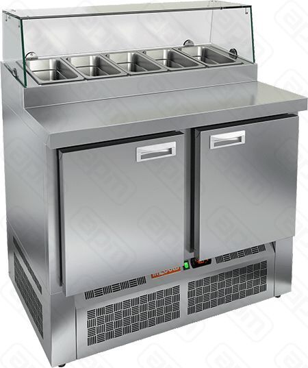СТОЛ ДЛЯ ПИЦЦЫ HICOLD PZE2-11GN 16 СТЕКЛО