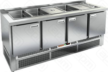 СТОЛ ДЛЯ САЛАТОВ HICOLD SLE3-1111GN БКРЫШКИ