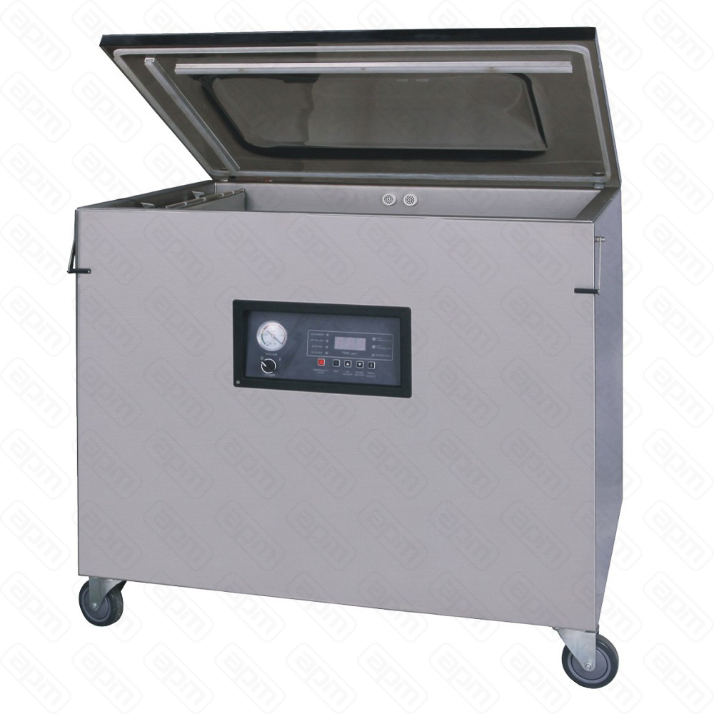 Напольная однокамерная вакуум-упаковочная машина DZ-8002L нерж 380 В