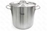 Кастрюля нерж с тройным дном 300х300мм объем 20L с двручками 101304 VIATTO