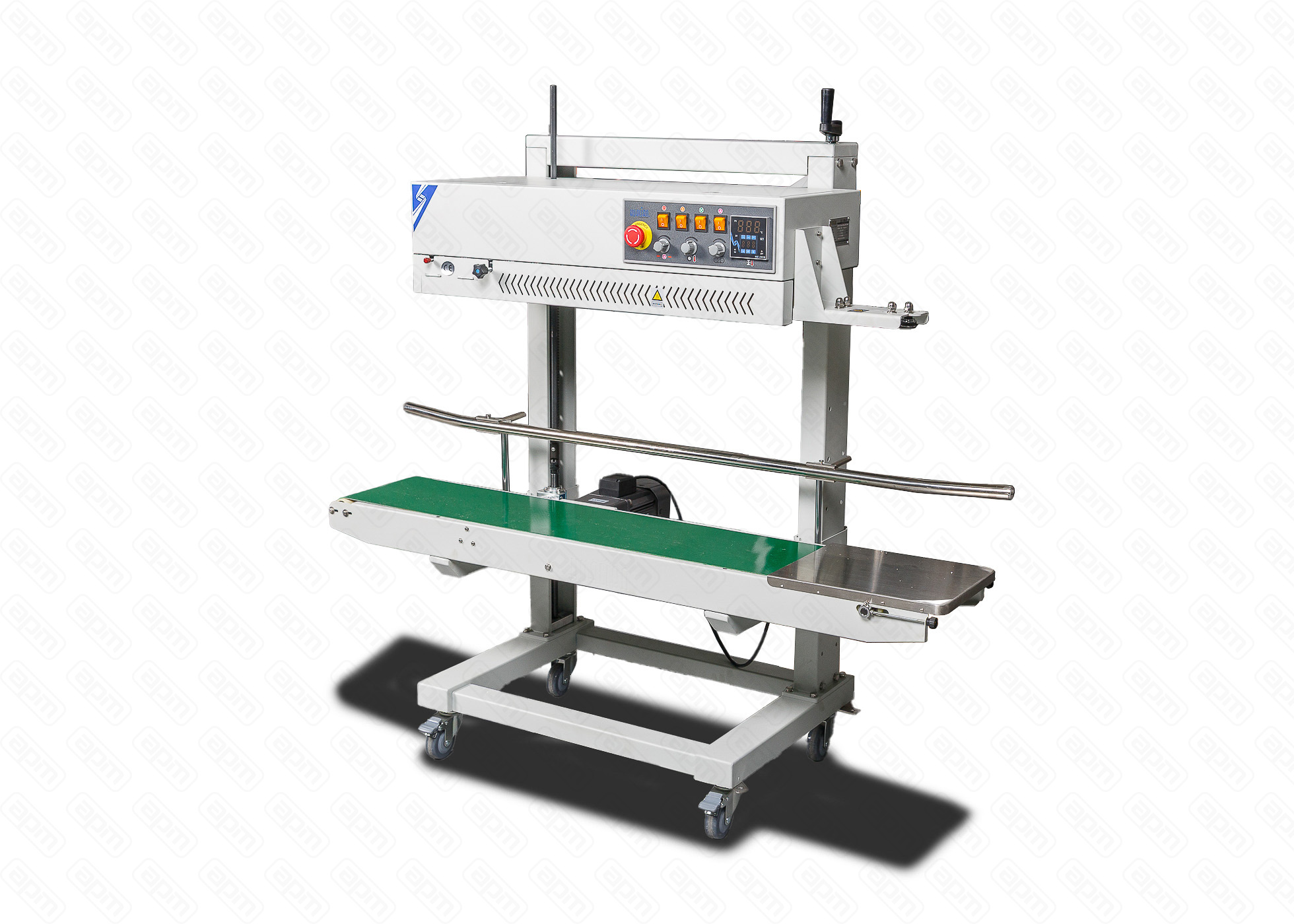 Роликовый конвейерный запайщик для тяжелых мешков FRCM-1120L с датером