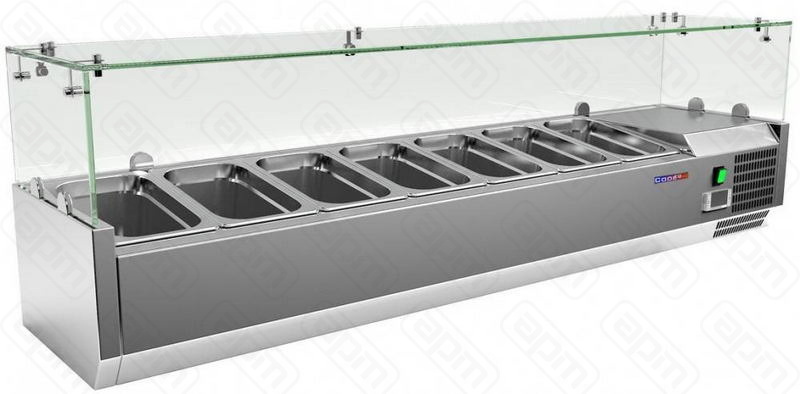 ВИТРИНА ХОЛОДИЛЬНАЯ НАСТОЛЬНАЯ COOLEQ VRX 1500330