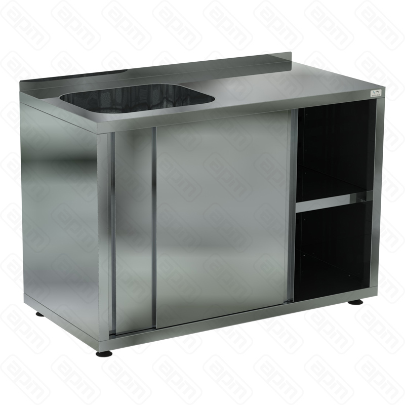 ВАННА МОЕЧНАЯ ЦЕЛЬНОТЯНУТАЯ ЗАКРЫТАЯ ВМЦЗР1-12060