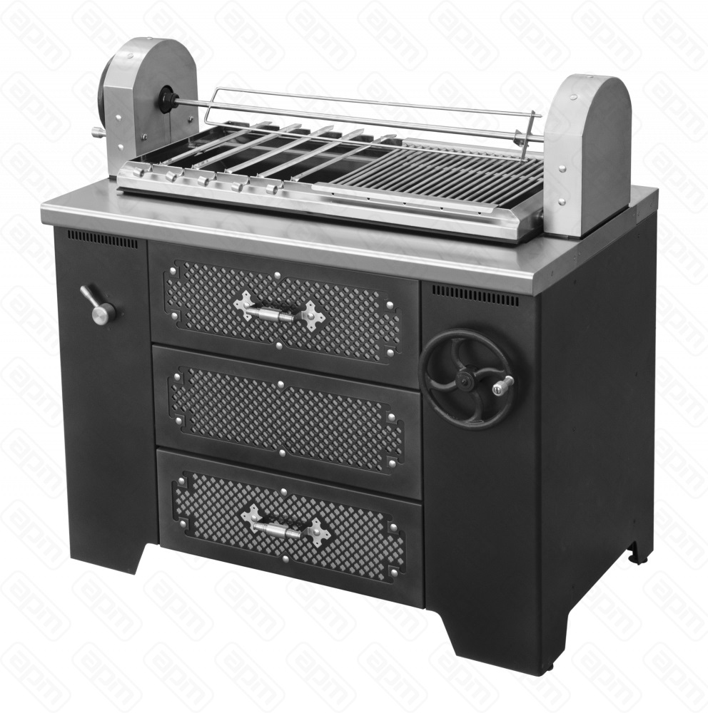 ГРИЛЬ-МАНГАЛ НА ДРЕВЕСНОМ УГЛЕ GRILL MASTER УМБ БЕЗ ТУМБ 11318