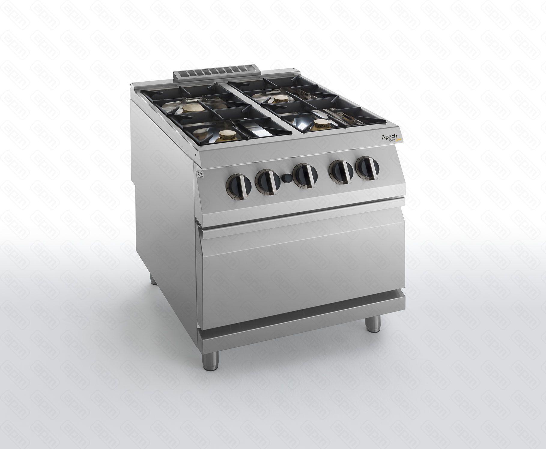 ПЛИТА ГАЗОВАЯ 4 КОНФОРОЧН 900 СЕРИИ APACH CHEF LINE SLRRG89FG