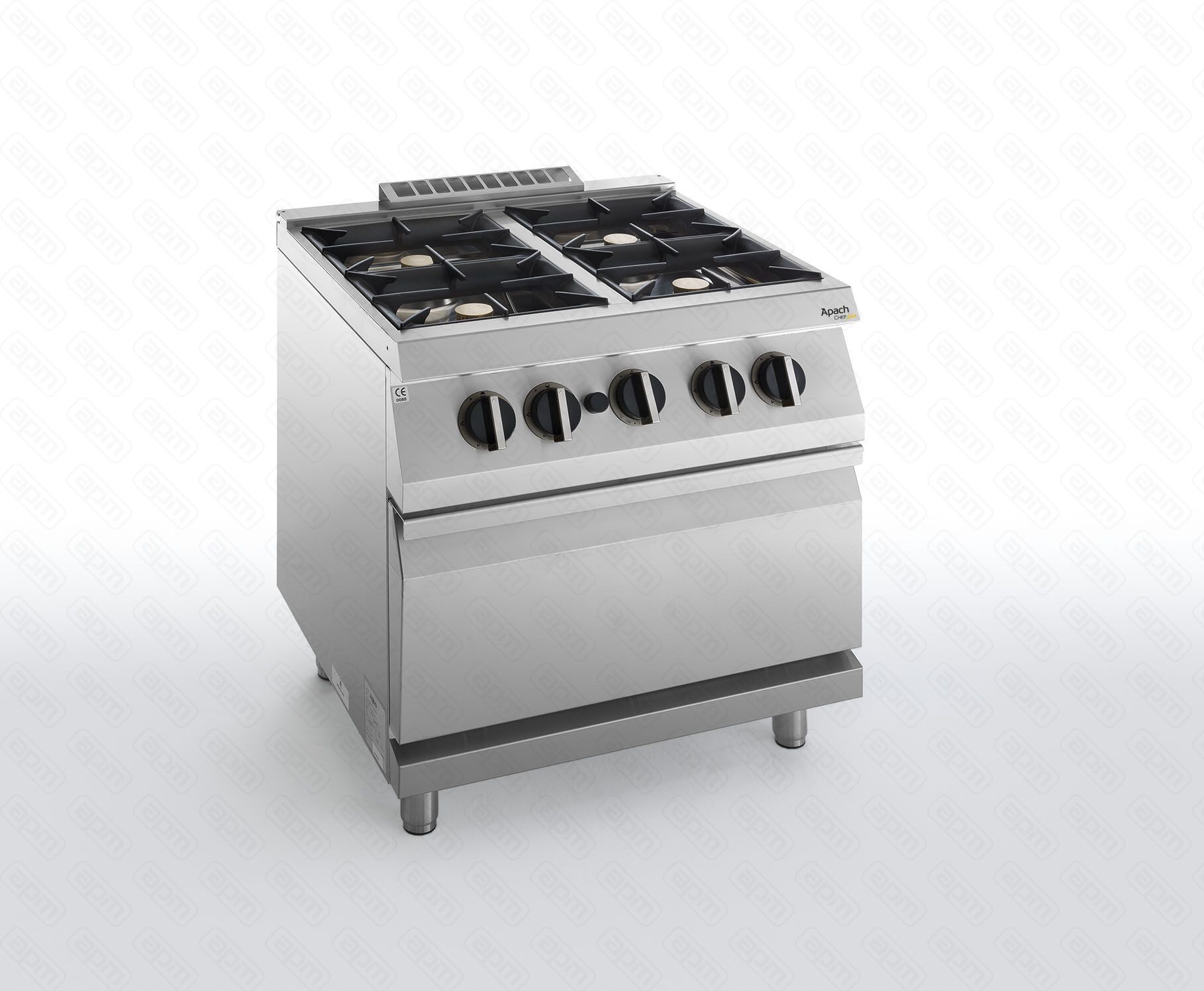 ПЛИТА ГАЗОВАЯ 4 КОНФОРОЧН 700 СЕРИИ APACH CHEF LINE SLRRG87FG