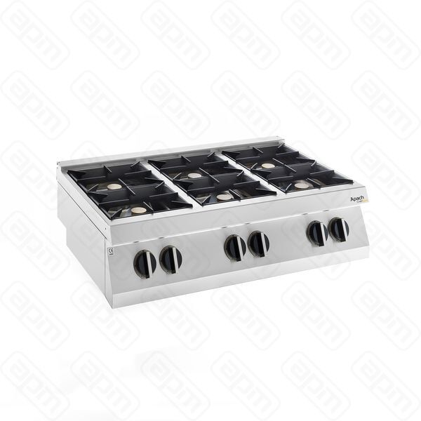ПЛИТА ГАЗОВАЯ 6 КОНФОРОЧН 700 СЕРИИ APACH CHEF LINE SLRRG127