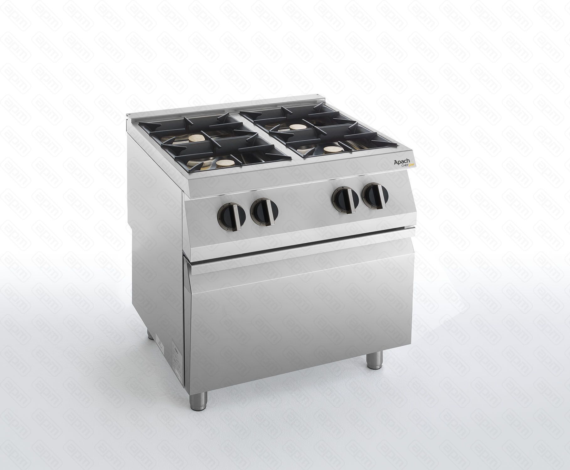 ПЛИТА ГАЗОВАЯ 4 КОНФОРОЧН 900 СЕРИИ APACH CHEF LINE SLRRG89CS