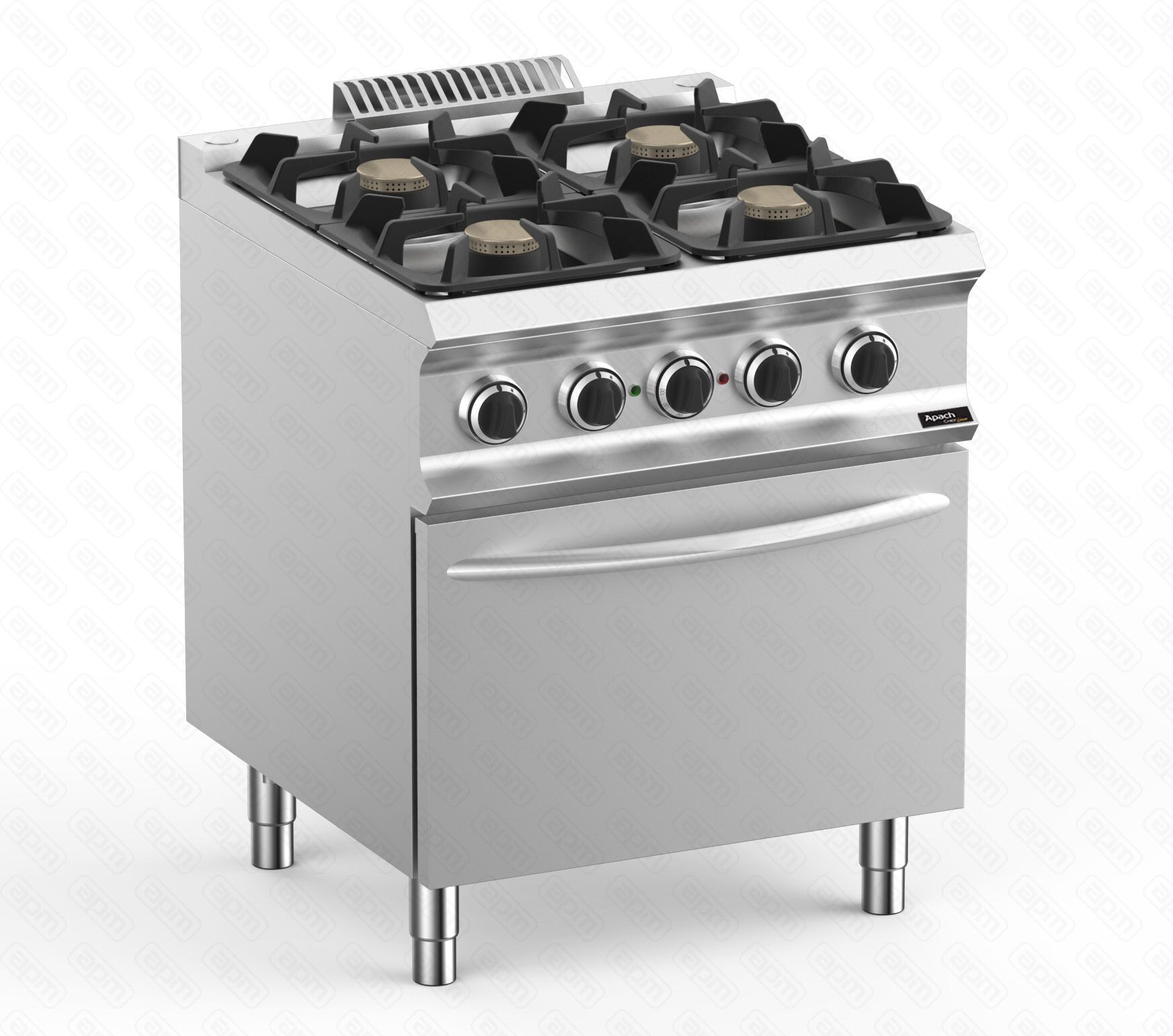 ПЛИТА ГАЗОВАЯ 4 КОНФОРОЧН 700 СЕРИИ APACH CHEF LINE GLRRG77FEP XL