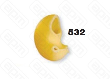 ФОРМА LA MONFERRINA ДЛЯ Р6P12 PIPE RIGATE 16 MM 532 БРОНЗА