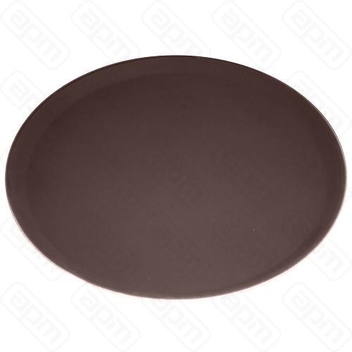 Поднос прорез круглый d 405см коричневый серия Jiwins JW-R1600CT-BR