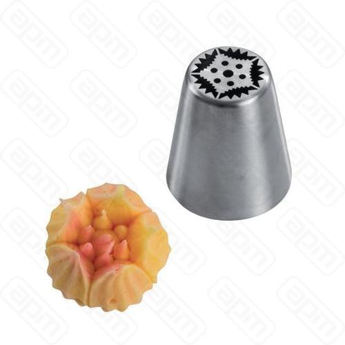 Насадка Цветок d25мм h42мм нержсталь BX0057