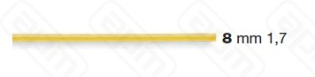 ФОРМА LA MONFERRINA ДЛЯ DOLLY  PNUOVA SPAGHETTI 17 MM 8 ПТФЭ
