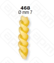 ФОРМА LA MONFERRINA ДЛЯ P3 FUSILLI 7 MM 468 ПТФЭ
