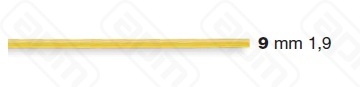 ФОРМА LA MONFERRINA ДЛЯ DOLLY  PNUOVA SPAGHETTI 19 MM 9 БРОНЗА