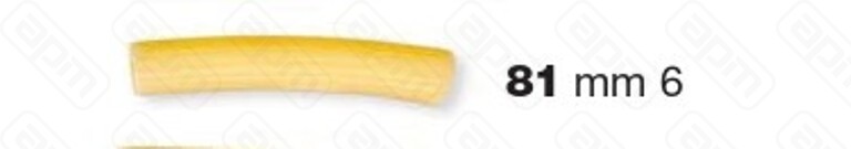 ФОРМА LA MONFERRINA ДЛЯ Р6P12 SEDANINI RIGATI 6 MM 81 БРОНЗА